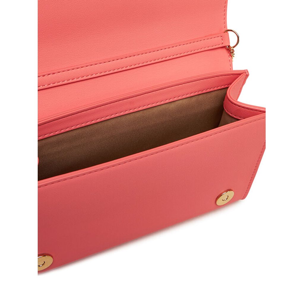 Sac a bandoulière love moschino rose orange